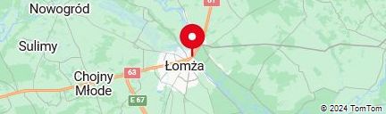 Map of co_to_za_zabytki_Łomży